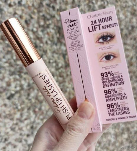 Тушь для ресниц Charlotte Tilbury Pillow Talk Push Up Lashes! 10 ml в оттенке Super Black