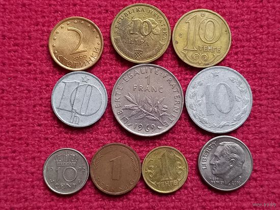 Лот монет Мира