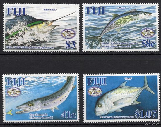 Фиджи 2005. Фауна моря. Рыбы. 4 марки Mi 1123
