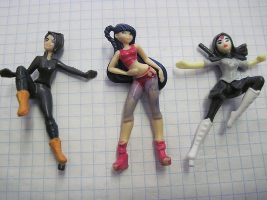 Три фигурки/2 с рубля!