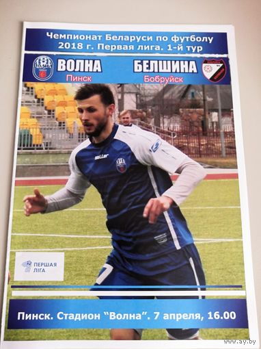 ВОЛНА Пинск - БЕЛШИНА Бобруйск 7.04.2018