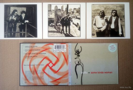 TRAFFIC - Some Kinda Woman (аудио ENGLAND CD EP 1994 digipack)  4tracks
