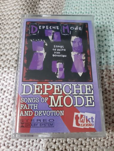Кассета  takt DEPECHE MODE. SONGS OF FAITH AND DEVOTION