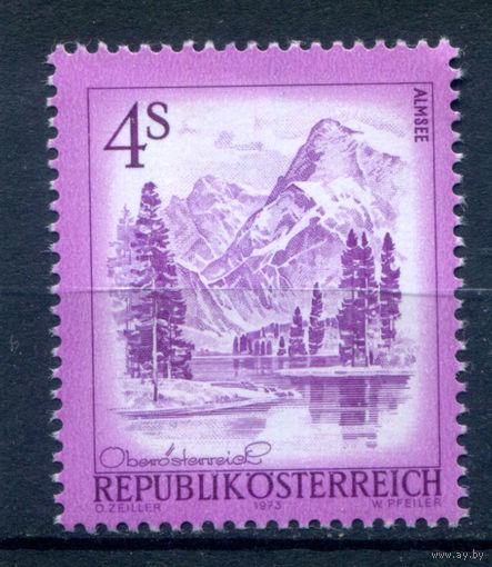 Австрия - 1973г. - горы, 4 S - 1 марка - MNH. Без МЦ!