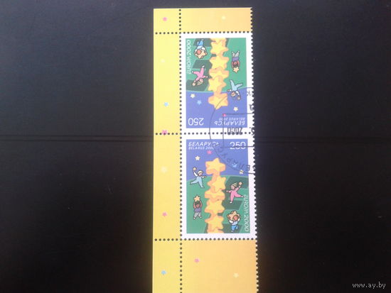 Беларусь, 2000. Европа. Тет-беш. Mi-4,0 евро гаш.