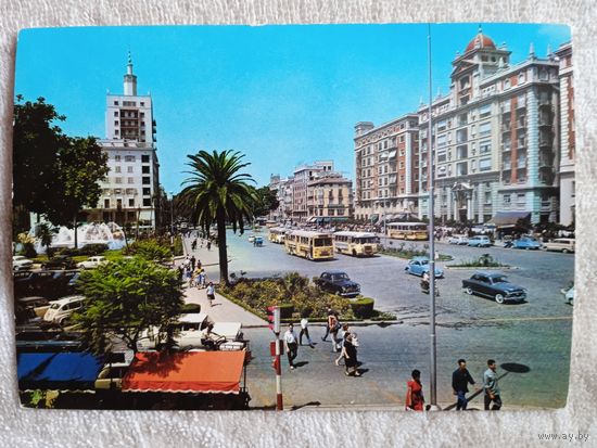 Испания, Малага. Площадь Кейпо-де-Льяно