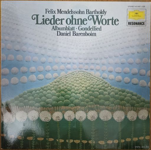Mendelssohn, Daniel Barenboim – Albumblatt Op. 117, Gondellied (1837) Lieder Ohne Worte