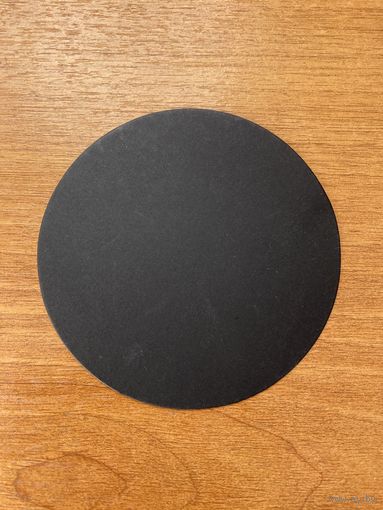 Подставка под пиво "Чёрный круг Малевича" /Минск/