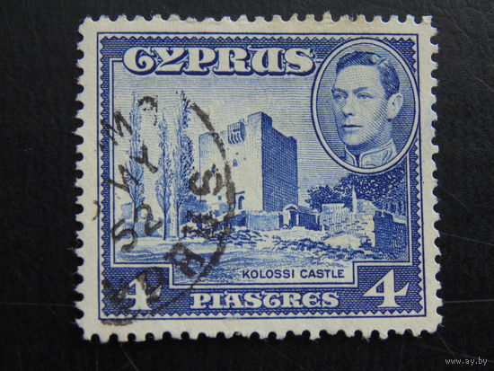 Кипр 1938 г. Король Георг VI.