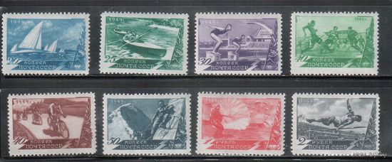 СССР-1949, (Заг.1318-1325),  *  , Спорт, растр КВ