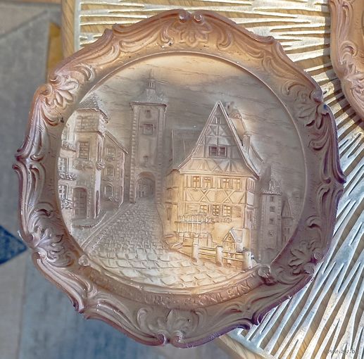 Сувенирная тарелочка ''Rothenburg'' из Германии