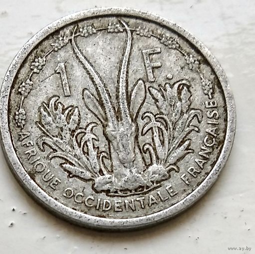 Французская Западная Африка 1 франк, 1948 3-1-22