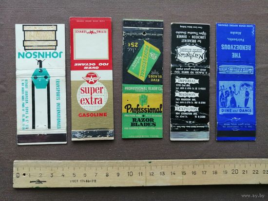 Очень старые спичечные коробки в разобранном состоянии одним лотом, сп-1 (4015)