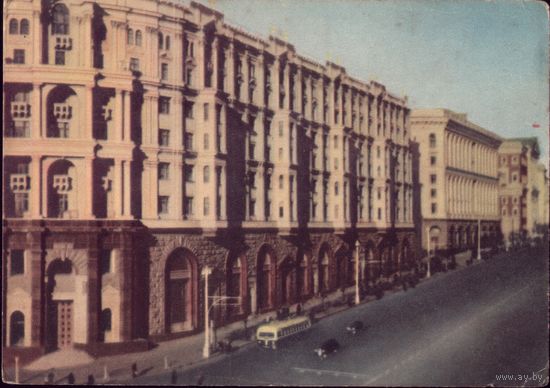 1951 год Москва Улица Горького 2