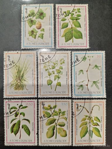 Сан Томе 1983. Флора. Растения