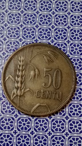 Литва 50 центов 1925