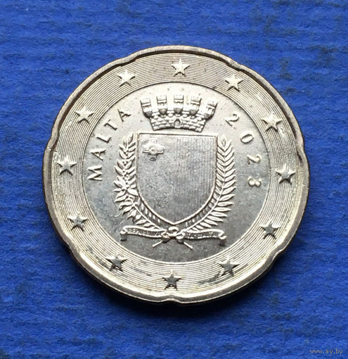 Мальта 20 евроцентов 2023