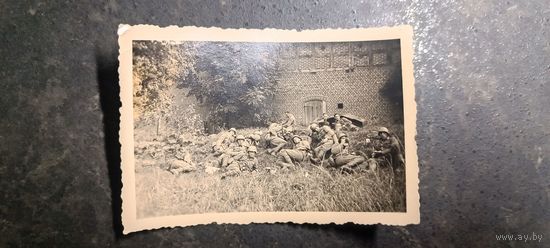 Вермахт на привале