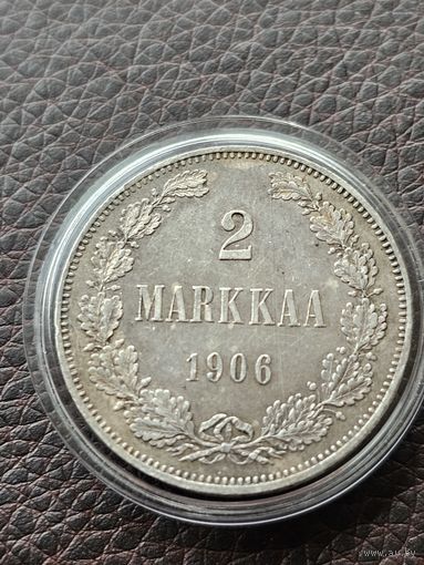 2 МАРКИ 1906 ФИНЛЯНДИЯ ВЕЛИКОЕ КНЯЖЕСТВО  . L