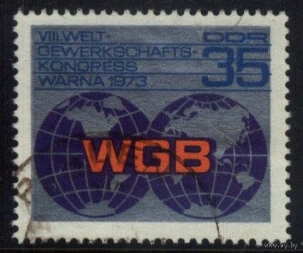 ГЕРМАНИЯ, ГДР - 1973 [Mi. 1885] Гашеная (DDR08)
