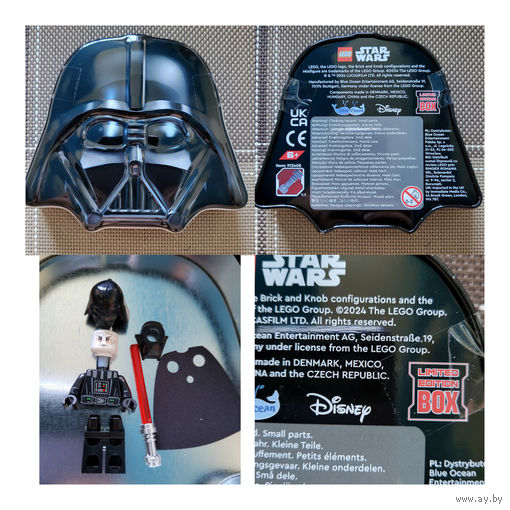Оригинальная фигурка LEGO Star Wars из Германии. Limited Edition. Новая в металлической коробке.