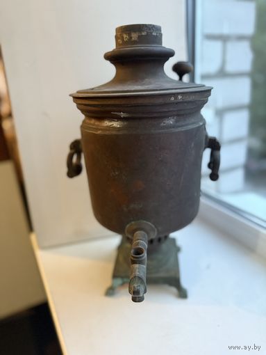 Самовар Баташева в реставрацию 1899г