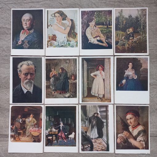 Открытки цена за все 34 шт