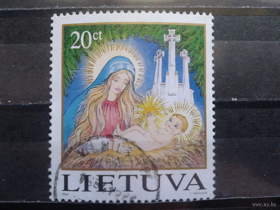 Литва 1994 Рождество