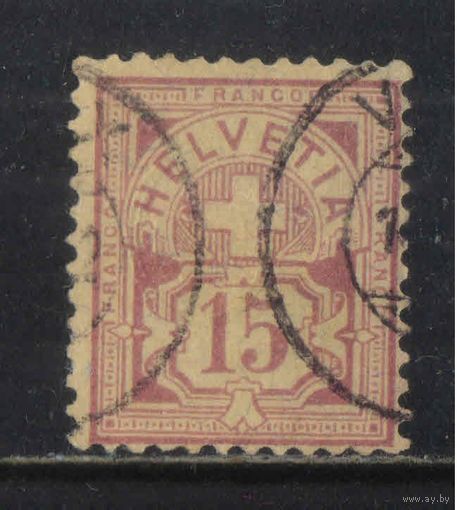 Швейцария 1882 Номинал Стандарт #57