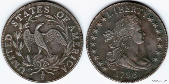 Копия США 50 центов 1796
