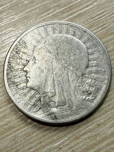 С 1 рубля!2 злотых 1933 серебро . Распродажа коллекции!