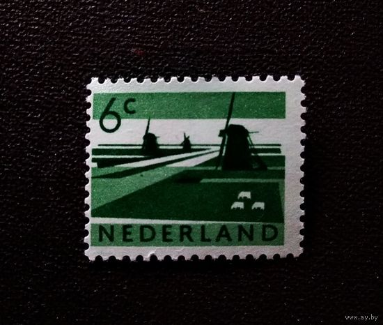 Марка Нидерланды 1963 год Стандарт