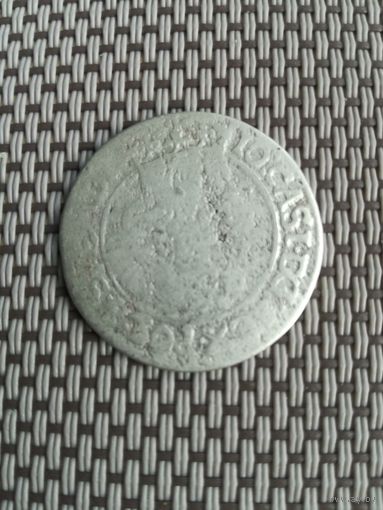 Шесть грошей 1663 года. AT.