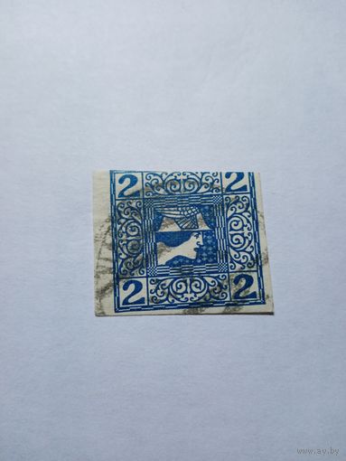 Австрия 1908г. Доплатная.