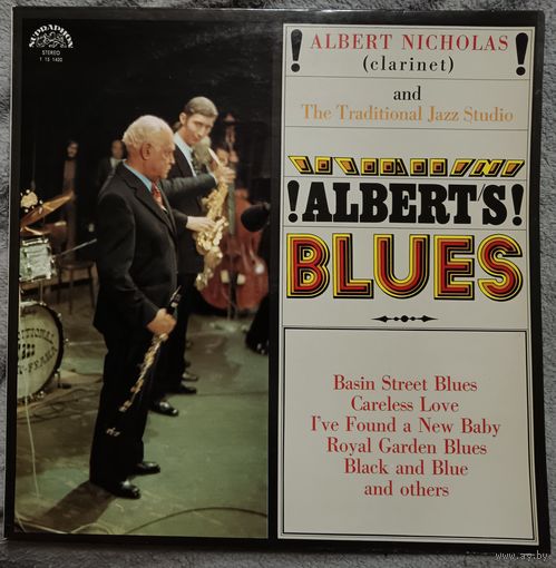 Albert Nicholas And The Traditional Jazz Studio - Albert's Blues, LP