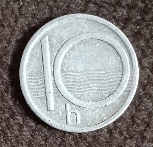 Чехия. 10 геллеров 1993 г.