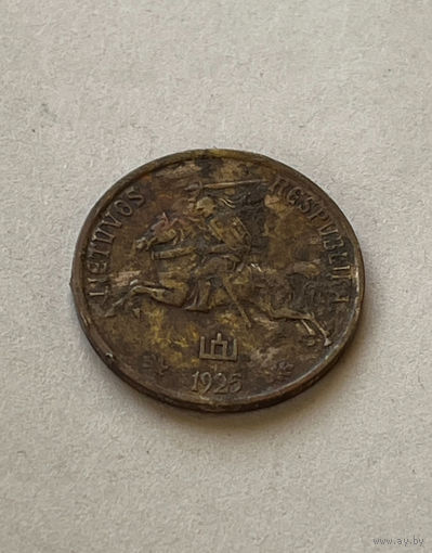 Литва 5 центов 1925