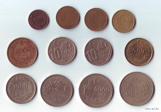 Монеты Турция