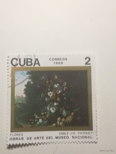 Куба 1989. Живопись в музеях Кубы.