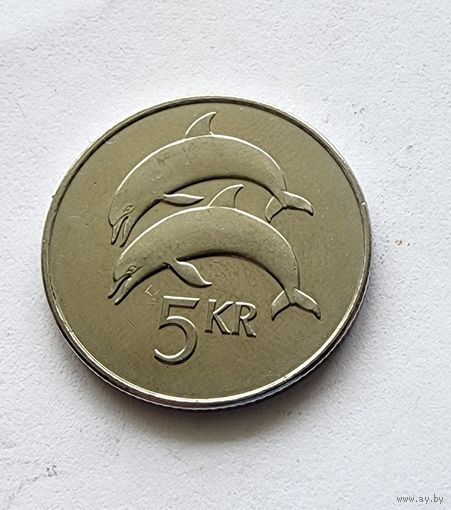 Исландия 5 крон, 2008