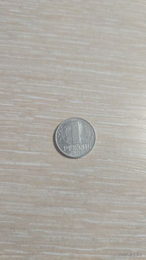 Монета 1 пфенниг 1963 германия