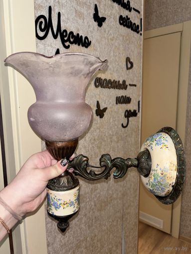 Настенный светильник,бра ссср