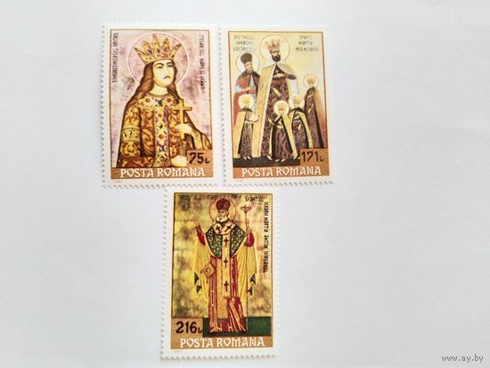 Румыния  1993  3 м иконы