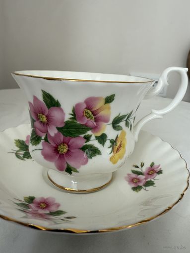 Royal Albert чайная пара винтажная