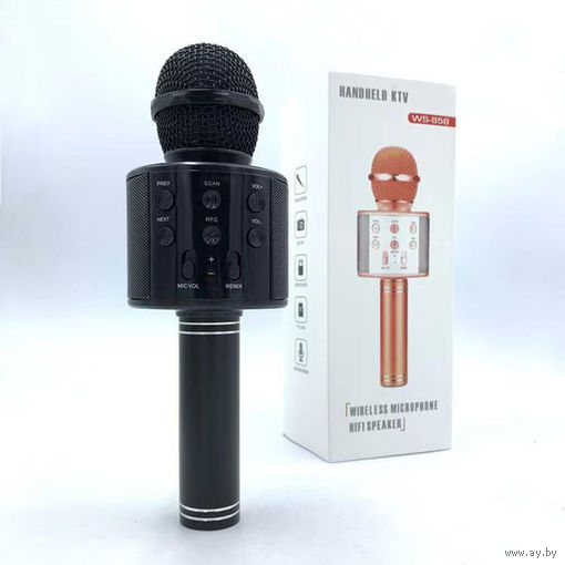 Bluetooth-микрофон Wster WS-858 (черный)