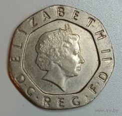 Великобритания, 20 пенсов, 2004 год