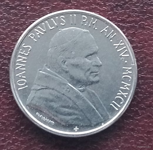 Ватикан 100 лир 1992