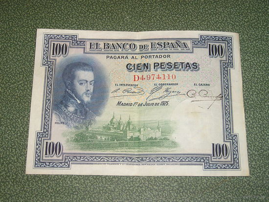 Испания, 100 Песет 1925
