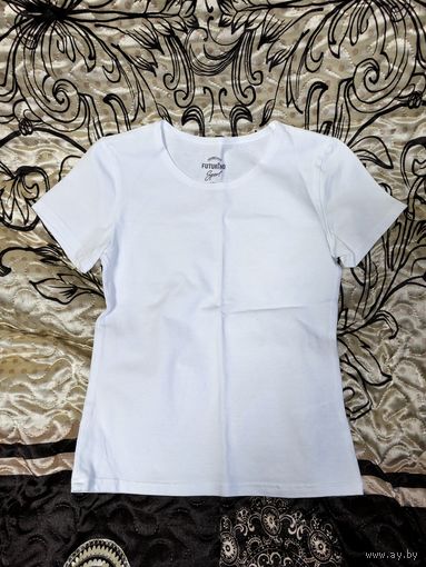 Белая футболка Futurino для девочки, р.152
