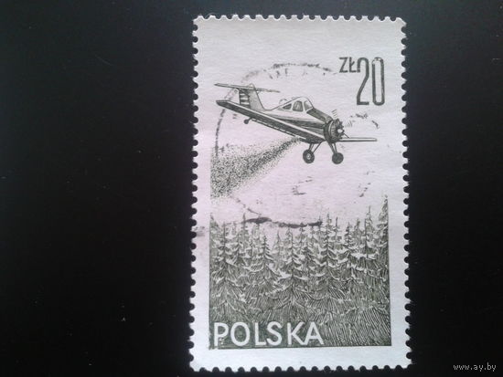 Польша 1977 авиапочта